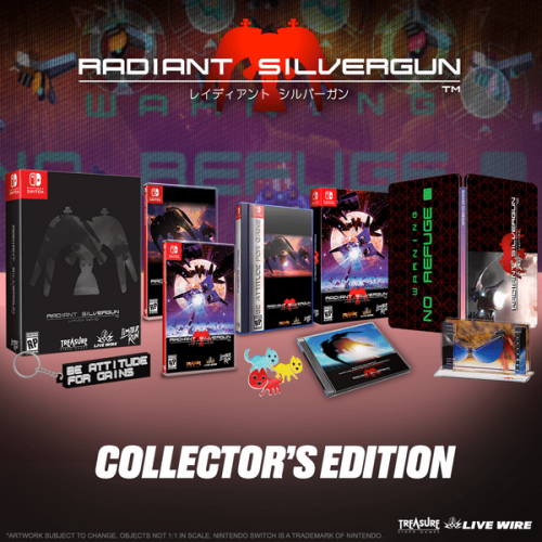 【Switch/海外輸入品】[限定版] LIMITED RUN #164: RADIANT SILVERGUN COLLECTOR'S EDITION