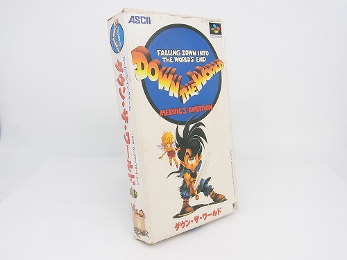 【中古ソフト】スーパーファミコン｜ダウン・ザ・ワールド