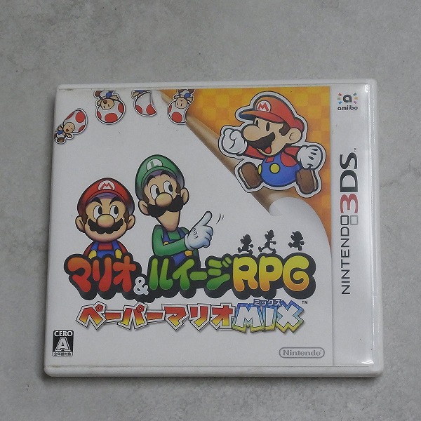【中古ソフト】ニンテンドー3DS |マリオ＆ルイージRPG ペーパーマリオMIX