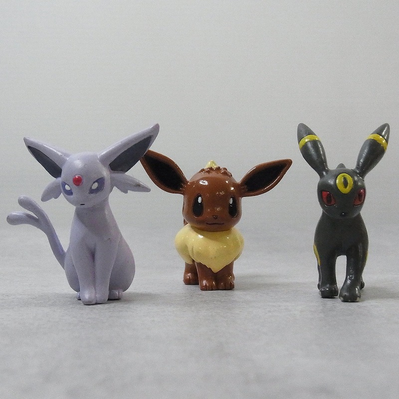 【ポケモン】モンコレ│イーブイ・ブラッキー・エーフィー/計3体セット