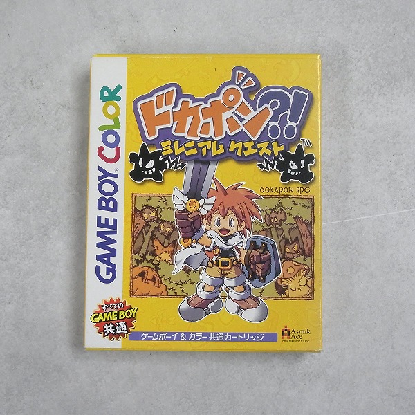 【中古ソフト】ゲームボーイカラー│ドカポン!?ミレニアムクエスト