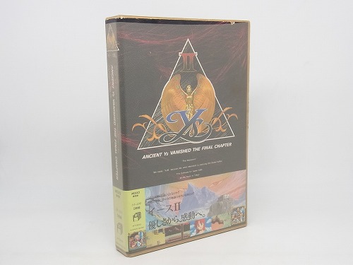 【中古ソフト】MSX│Ys II Ancient Ys Vanished / 3.5インチ