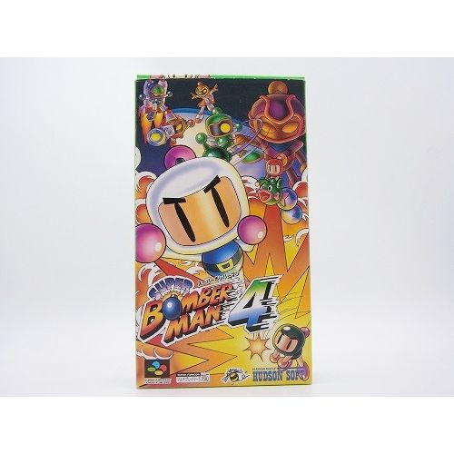 【中古ソフト】スーパーファミコン｜スーパーボンバーマン4