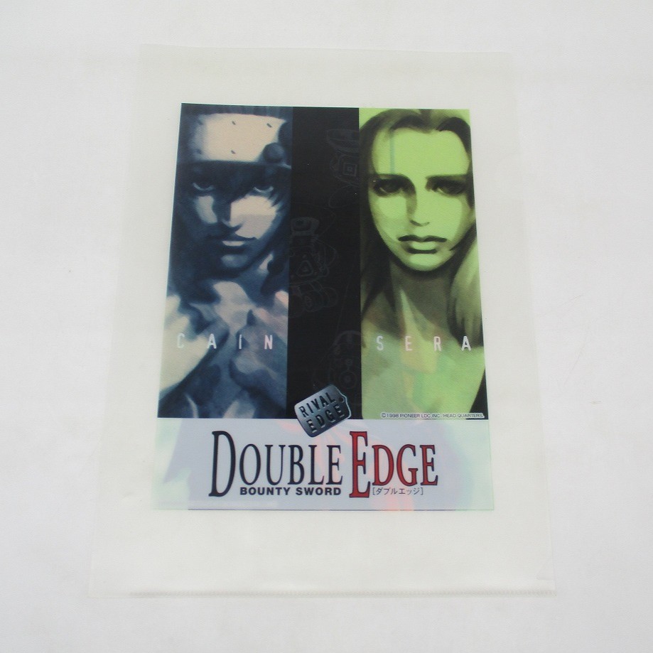 【中古グッズ】 クリアファイル/ポスター│DOUBLE EDGE /NOeL Special /計2枚セット