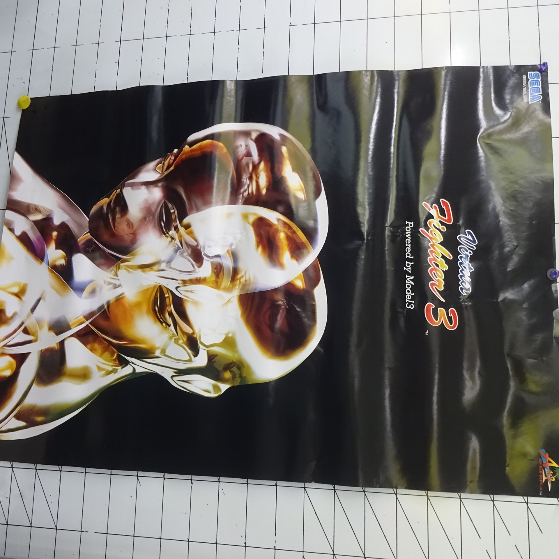 【中古ポスター】バーチャファイター3
