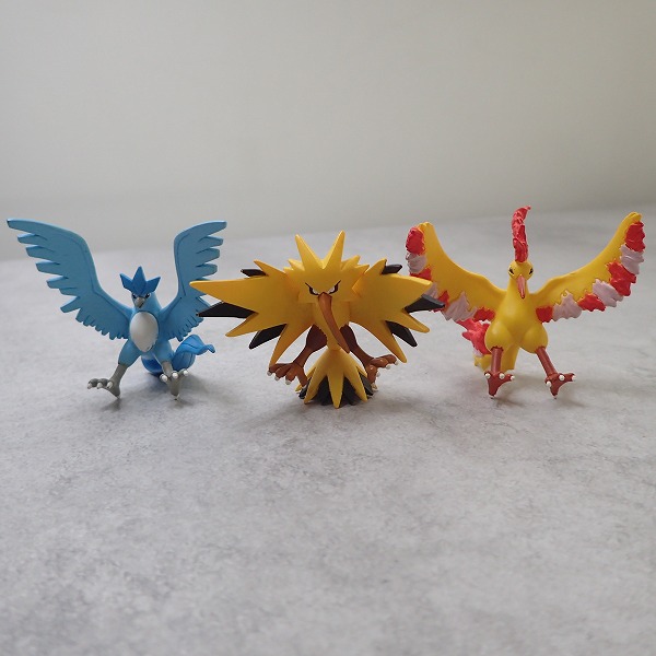 【ポケモン】モンコレ│サンダー・フリーザー・ファイヤー/計3体セット