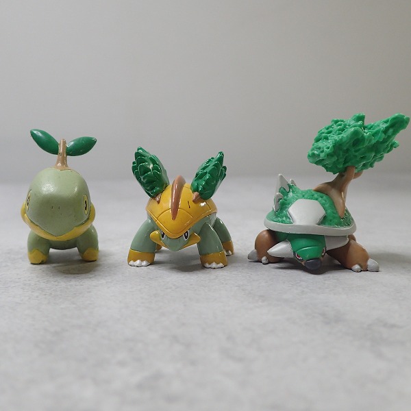 【ポケモン】モンコレ│ナエトル・ハヤシガメ・ドダイトス/計3体セット