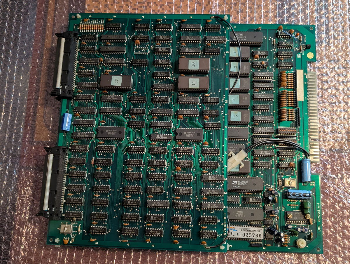 【店頭併売品】（アーケード基板）UPL「忍者くん阿修羅ノ章」【AR-3896】