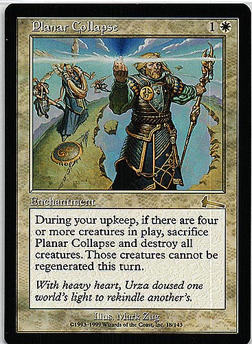 中古MTG【ULG】次元の崩壊/Planar Collapse《英》（MTG/マジック:ザ・ギャザリング）【管理:M0301】