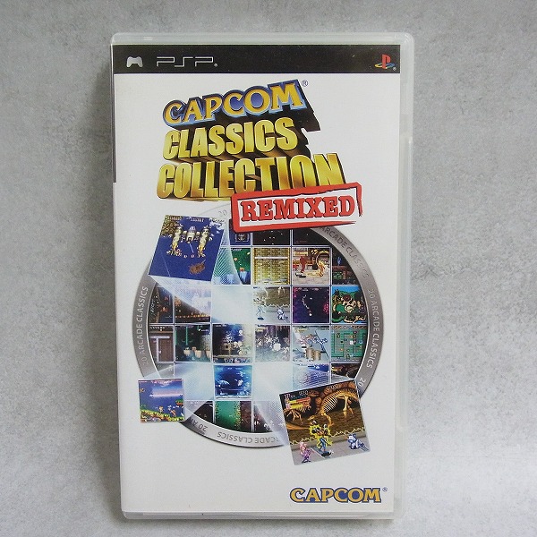 【中古ソフト】PSP│CAPCOM CLASSICS COLLECTION REMIXED 海外版