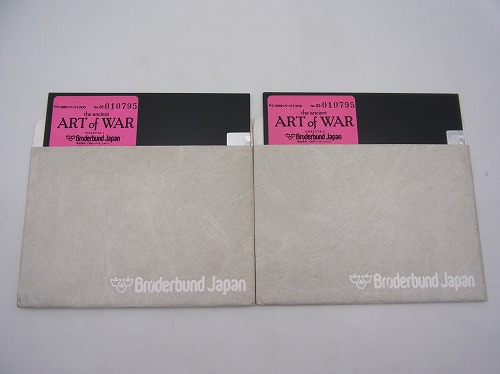 【中古PCソフト】ARTofWAR/PC-9800/5インチ※ディスクのみ