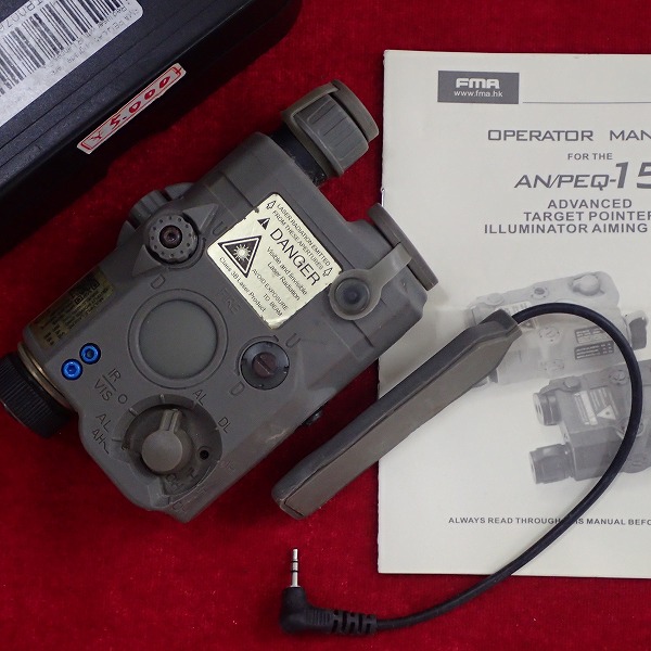 FMA AN/PEQ-15 LA-5 フラッシュライト レッドレーザー