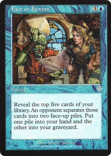 中古MTG【INV】嘘か真か / Fact or Fiction《英》（MTG/マジック:ザ・ギャザリング）【管理:M1612】