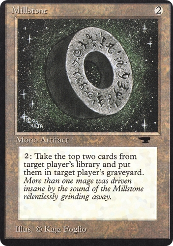 中古MTG【ATQ】石臼 / Millstone《英》（MTG/マジック:ザ・ギャザリング）【管理:M1692】