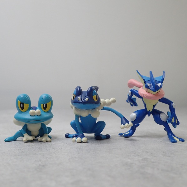 【ポケモン】モンコレ│ケロマツ・ゲコガシラ・ゲッコウガ / 計3体セット