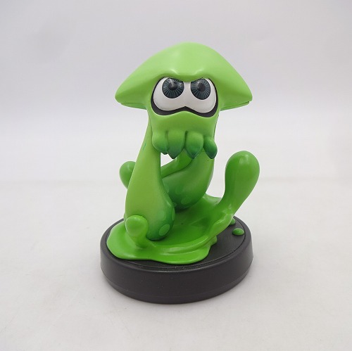 【中古グッズ】スプラトゥーン イカ ネオングリーン アミーボ