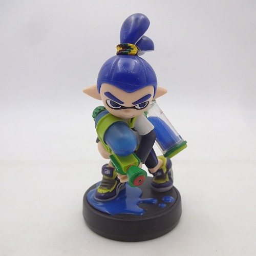 【中古グッズ】スプラトゥーン ボーイ ブルー アミーボ