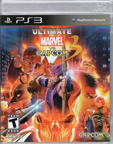 【中古ソフト】PS3｜ULTIMATE MARVEL VS CAPCOM3　海外版