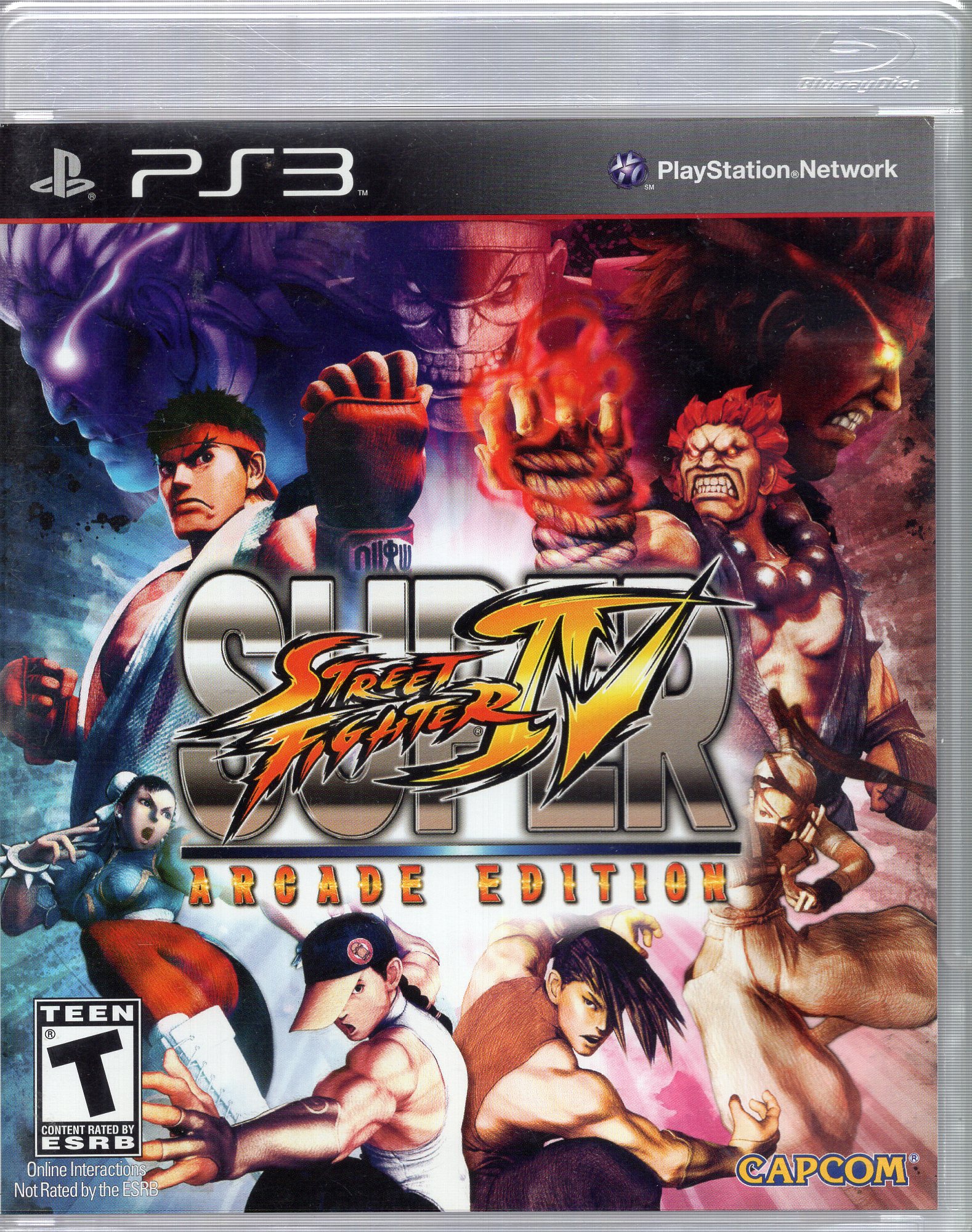 【中古ソフト】PS3｜SUPER STREET FIGHTER IV ARCADE EDITION 海外版