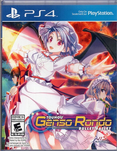 【中古ソフト】PS4｜TOUHOU GENSO RONDO BULLET BALLET 海外版