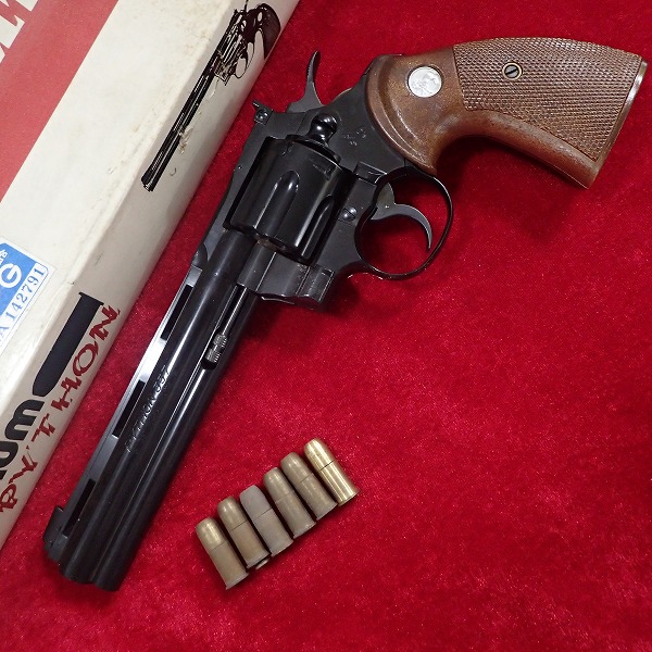 コクサイ コルトパイソン 357マグナム 6インチ モデルガン