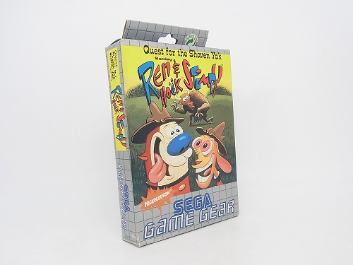 【中古ソフト】ゲームギア│Quest for the Shaven Yak Starring Ren & Stimpy 海外版