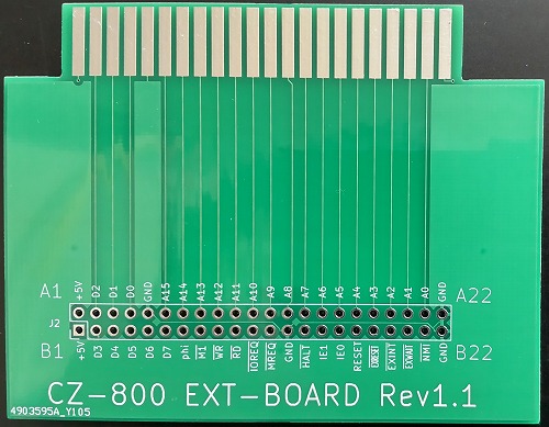 CZ-800 EXT-BOARD Rev1.1 / yanataka