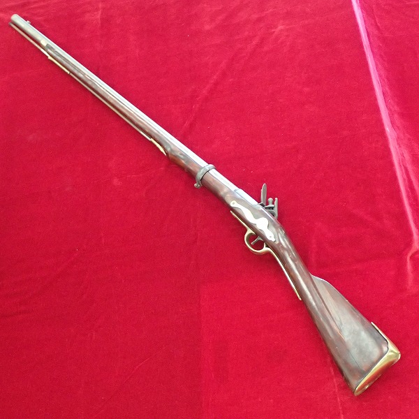 ■ レプリカ 装飾銃 ブラウンベス フリントロック スチールバレル 現状品