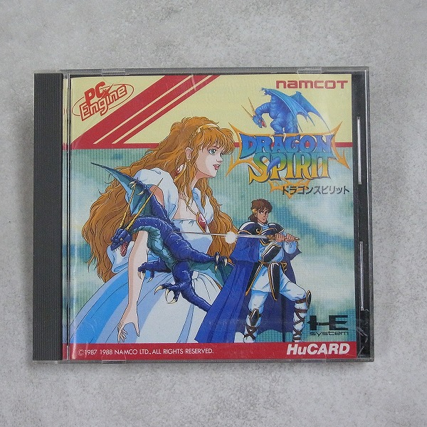 【中古ソフト】PCエンジン Huカード | ドラゴンスピリット