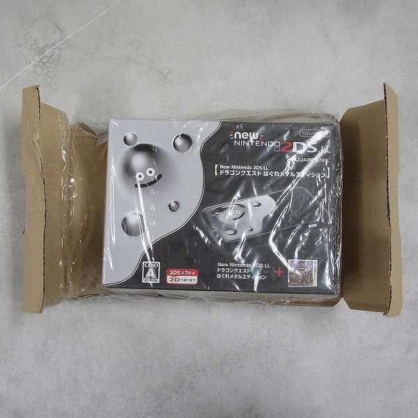 【中古ハード】Newニンテンドー2DSLL本体 ドラゴンクエスト はぐれメタルエディション
