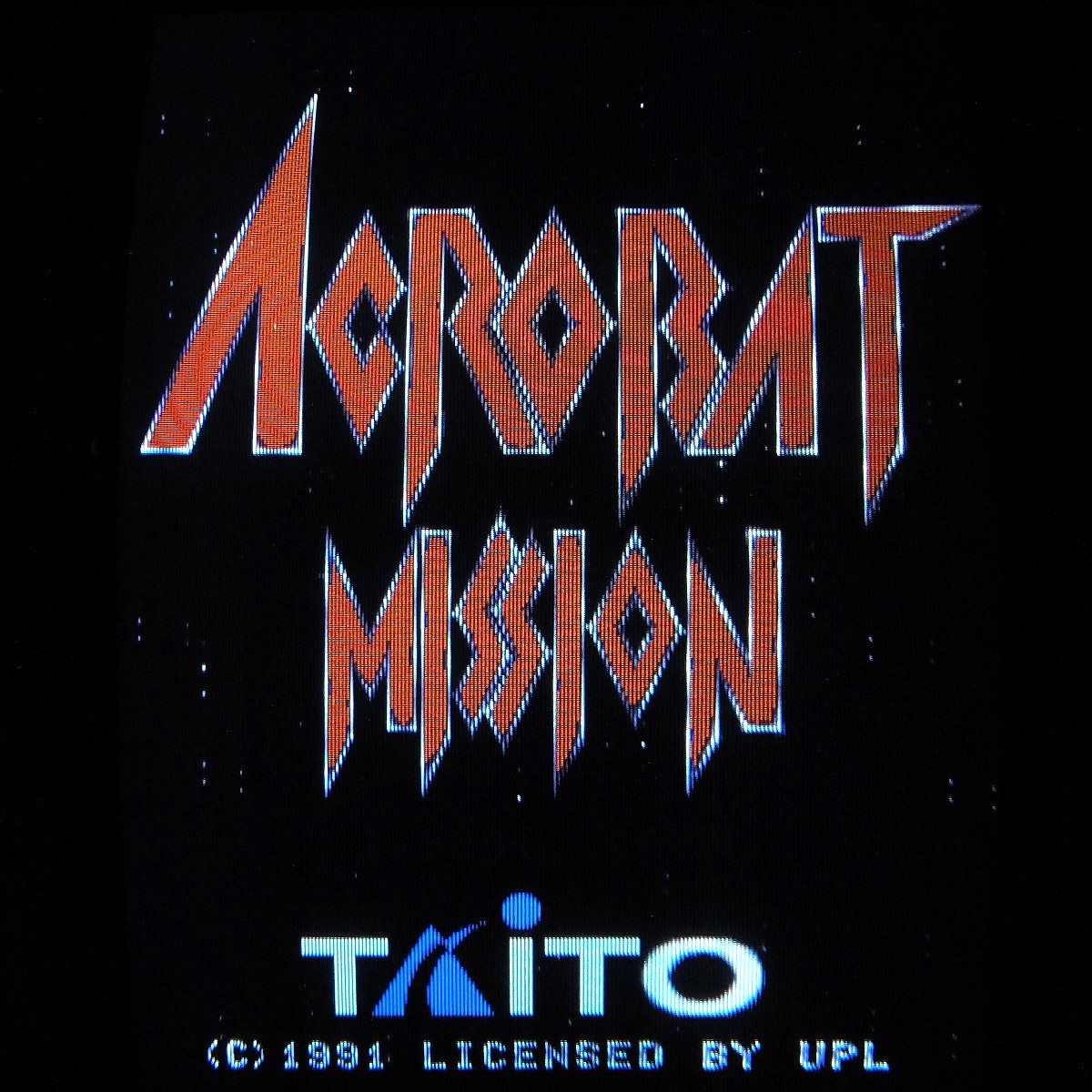 【中古アーケード基板】ユーピーエル/タイトー アクロバットミッション ACROBAT MISSION UPL TAITO インスト純正 動作確認済