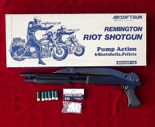 ■ マルゼン レミントン ライアットショットガン カート式エアーコッキング