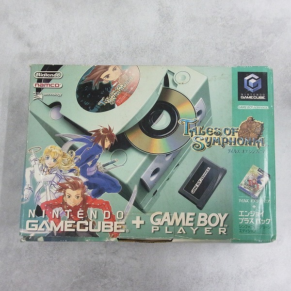 【中古ハード】NGCテイルズオブシンフォニア+エンジョイプラスパック シンフォニックグリーンエディション[限定版]