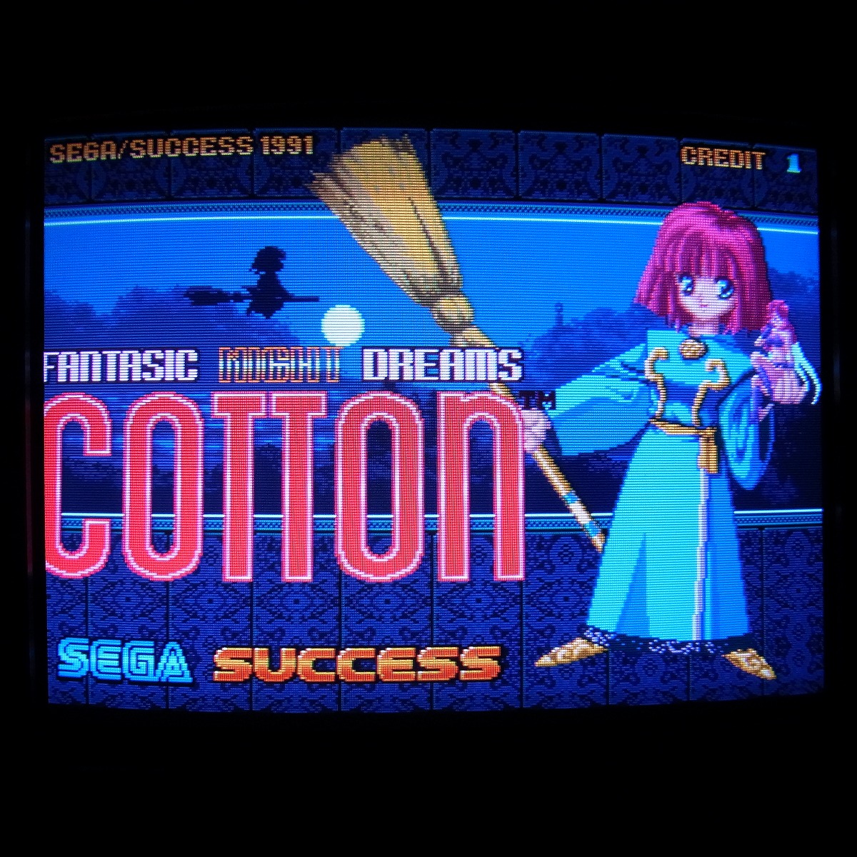 【中古アーケード基板】サクセス/セガ コットン COTTOn SUCCESS SEGA 動作確認済