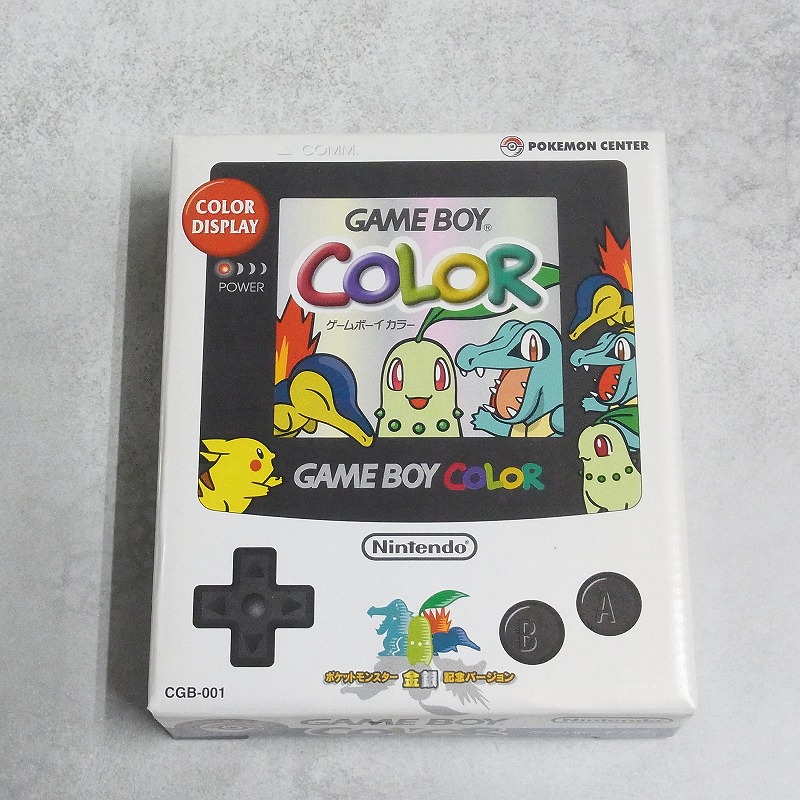 【店頭取扱品】【中古ハード】 ゲームボーイカラー│ポケットモンスター 金銀記念Ver