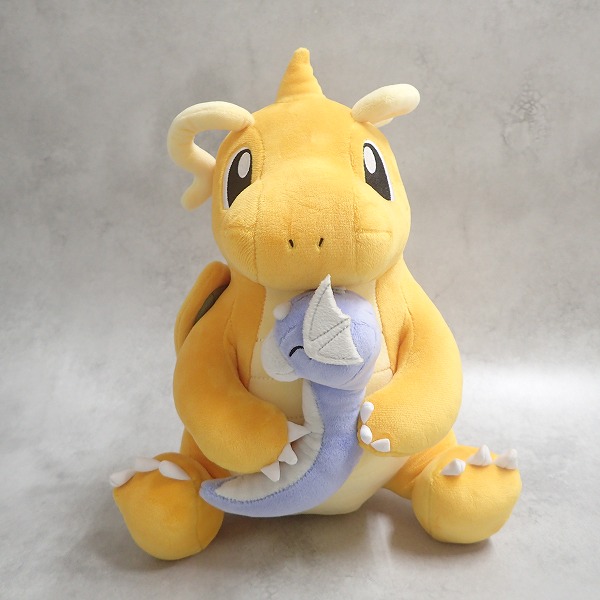 ポケモンセンター だっこぬいぐるみ TAIKI-BANSEI ミニリュー＆カイリュー 大器晩成