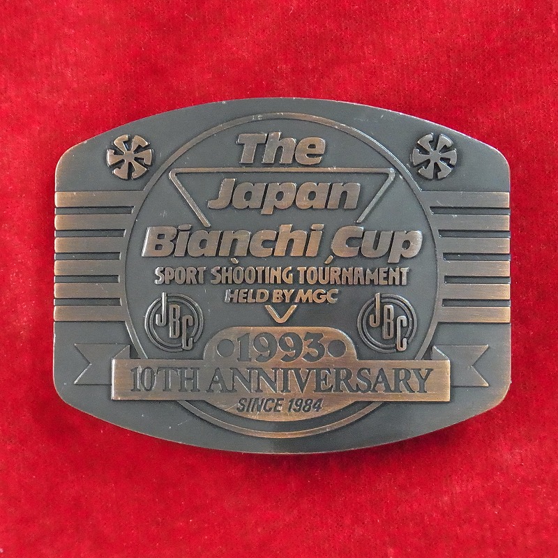 MGC ジャパンビアンキカップ 10周年記念ベルトバックル