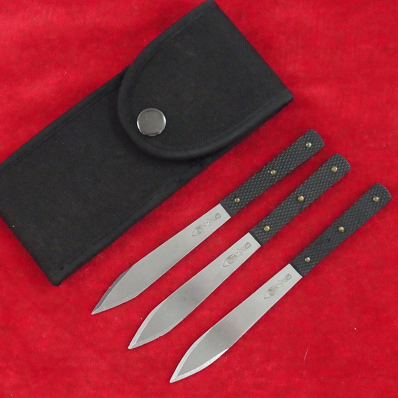 ON TARGET スローイングナイフ 3本組