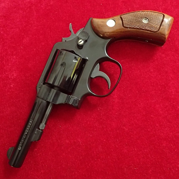 コクサイ S&W M10 ミリタリーポリス 4インチ 塗装品 プロップシリンダー 木製グリップ ABSモデルガン