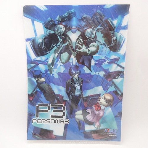 【中古グッズ】ペルソナ3 A4クリアファイル