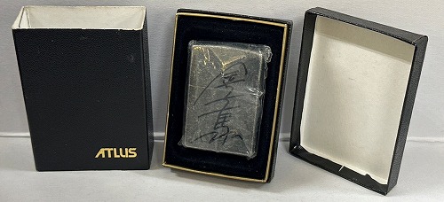 【サイン入り】デビルサマナー ソウルハッカーズ　Zippoライター