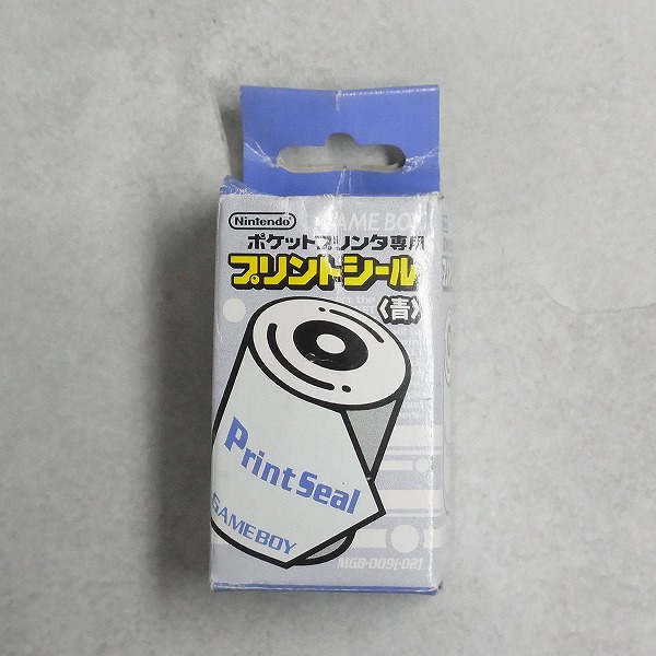 【中古ハード】ゲームボーイ│プリントシール青
