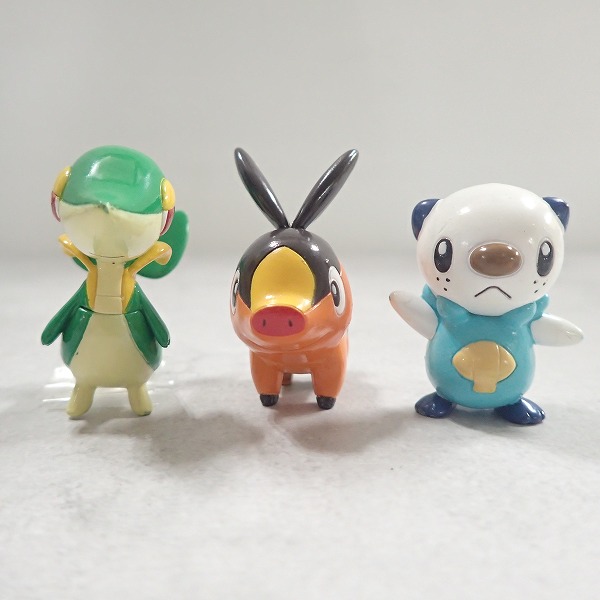 【ポケモン】モンコレ│ツタージャ・ポカブ・ミジュマル / 計3体セット