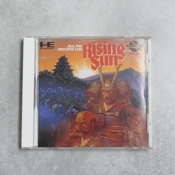 【中古ソフト】PCエンジン CD-ROM2丨ライジング・サン