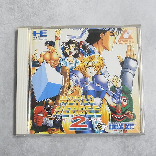 【中古ソフト】PCエンジン アーケード｜ワールドヒーローズ2