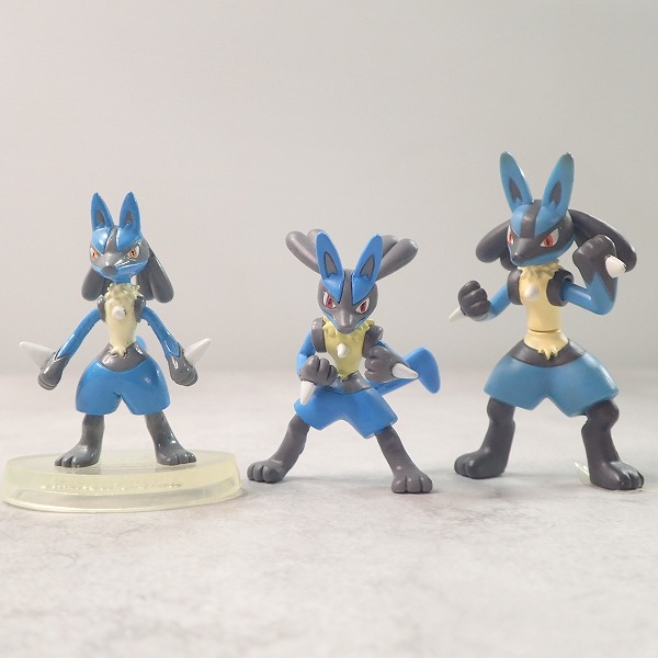 【ポケモン】モンコレ│ルカリオ  / 計3体セット