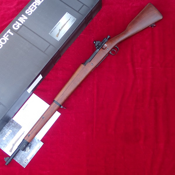 ■ S&T スプリングフィールド M1903 エアーコッキングガン リアルウッド
