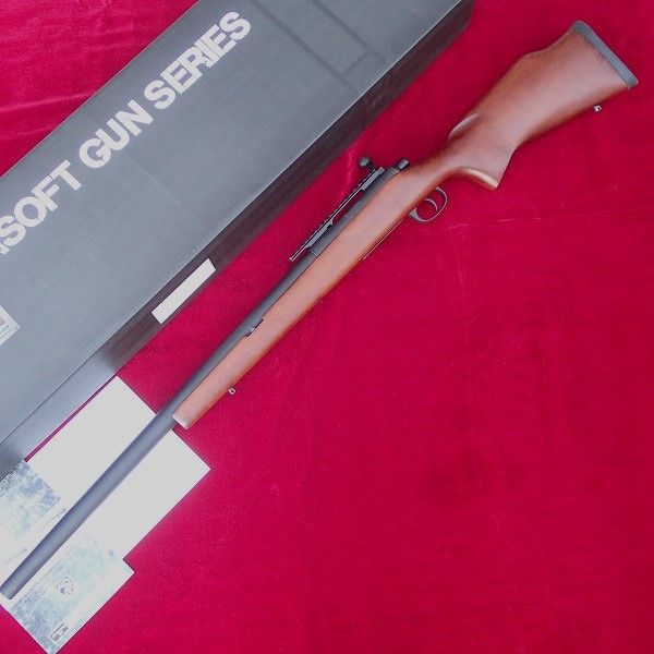 ■ S&T スプリングフィールド M40 エアーコッキングガン リアルウッド