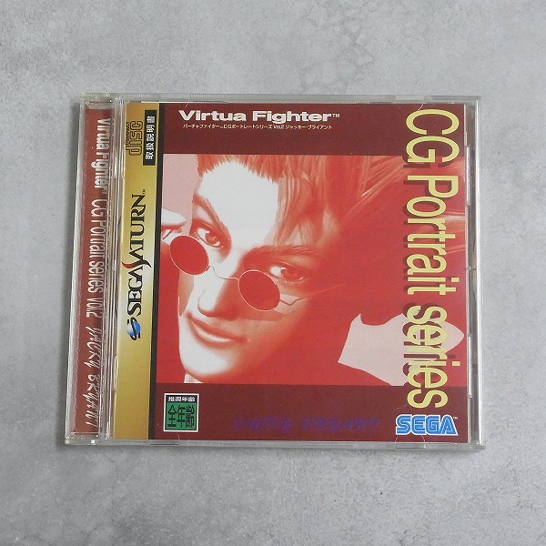 【中古ソフト】セガサターン｜バーチャファイター CGポートレートシリーズ Vol.2 ジャッキー・ブライアント