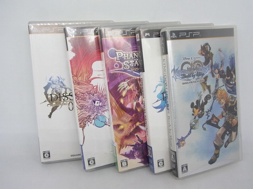 【中古ソフト】PSP｜キングダムハーツ バースバイスリープ・ファイナルファンタジー零式 他5本セット